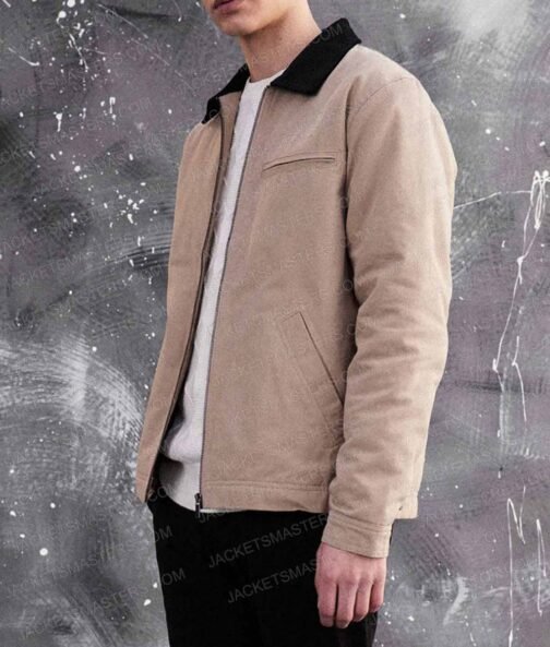 Anyone Justin Bieber Beige Cotton Jacket - Image 4