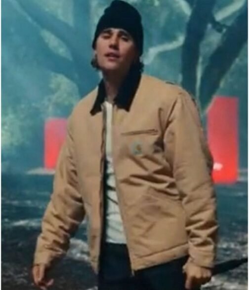 Anyone Justin Bieber Beige Cotton Jacket - Image 2