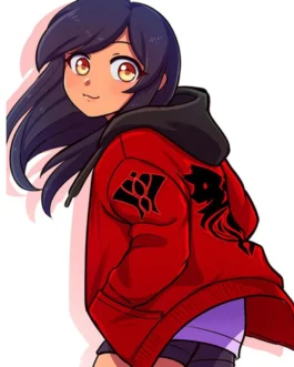 Aaron Lycan Aphmau Fleece Red Hoodie