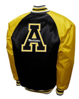 Appalachian State Mountaineers The Game Black Satin Jacket