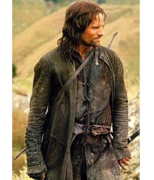 Aragorn The Lord of the Rings Leather Duster - Image 9