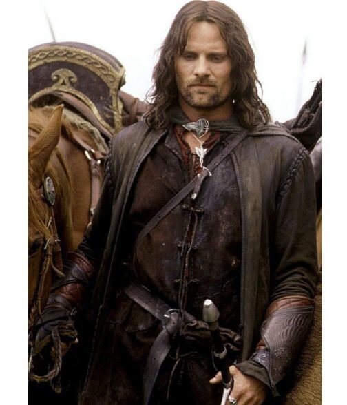 Aragorn The Lord of the Rings Leather Duster - Image 2