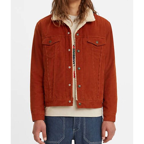 Riverdale S06 K.J. Apa Corduroy Sherpa Trucker Jacket