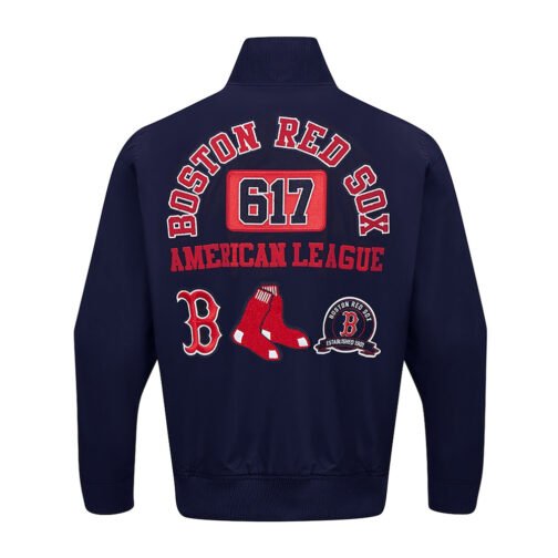 Boston Red Sox Area Code Navy Jacket - Image 2