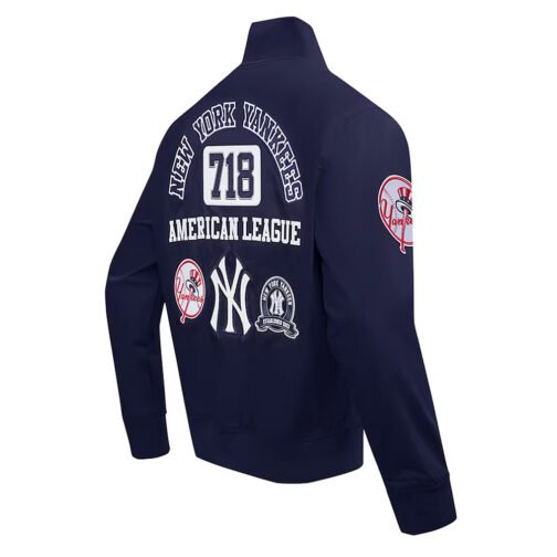 New York Yankees Area Code Navy Jacket - Image 4