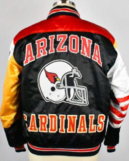 Arizona Cardinals Football Varsity Satin Jacket