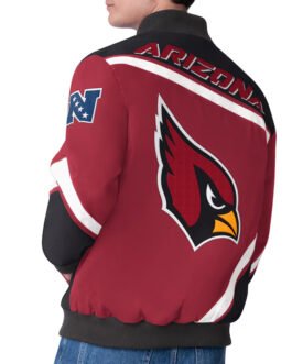 Arizona Cardinals Maximum Racing Cardinal Jacket
