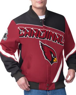 Arizona Cardinals Maximum Racing Cardinal Jacket