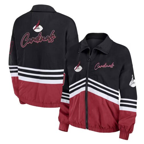 Arizona Cardinals Throwback Windbreaker Jacket - Image 3