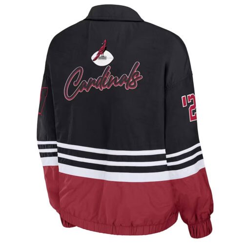 Arizona Cardinals Throwback Windbreaker Jacket - Image 2