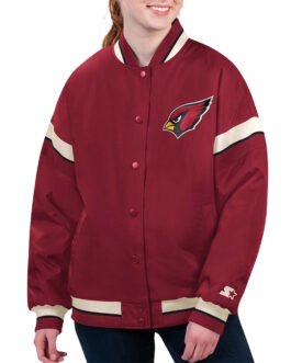 Arizona Cardinals Tournament Cardinal Varsity Jacket