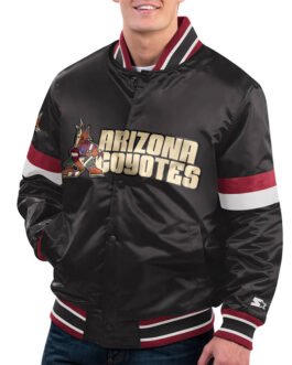 Home Game Arizona Coyotes Black Jacket
