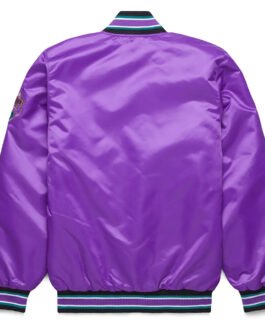 Arizona Diamondbacks Classic Purple Satin Jacket