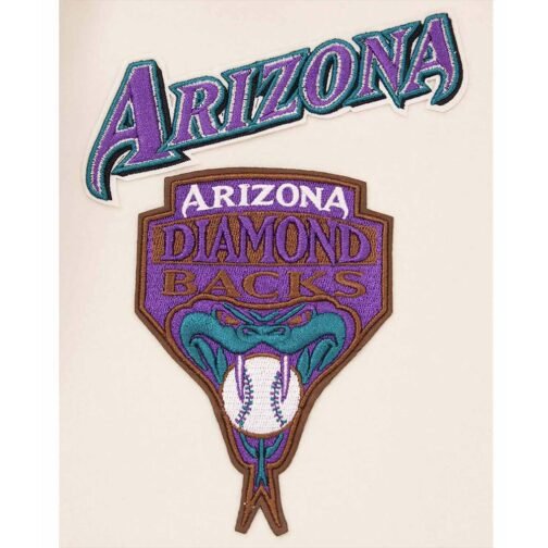 Arizona Diamondbacks Retro Classic Rib Varsity Jacket - Image 6