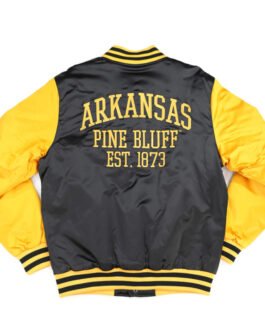 Arkansas-Pine Bluff Golden Lions Black and Gold Jacket