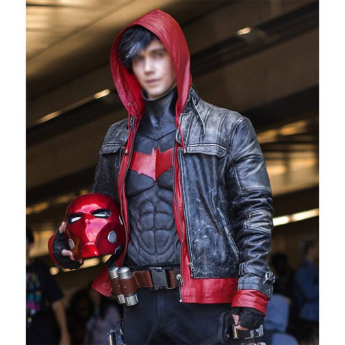 DC Comic Red Hood Jason Todd Jacket - Image 4