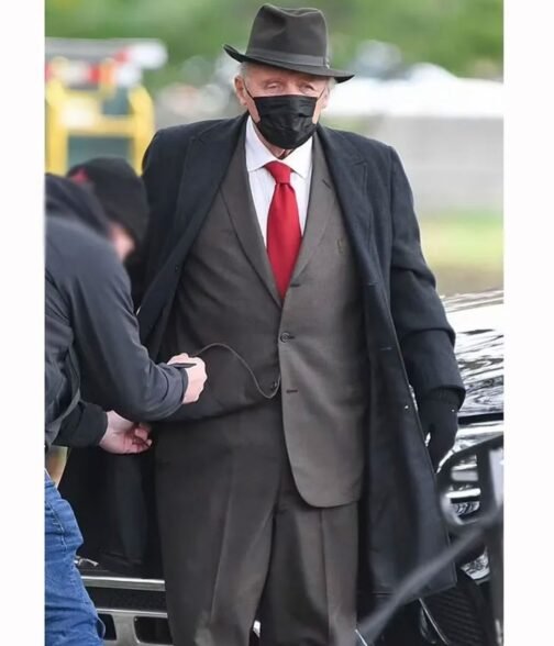 Anthony Hopkins Armageddon Time Wool Coat - Image 9