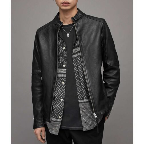 Adan Canto The Cleaning Lady Leather Jacket