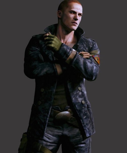 Jake Muller Resident Evil 6 Double Breasted Jacket - Image 5