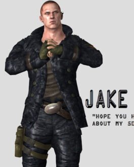 Jake Muller Resident Evil 6 Double Breasted Jacket