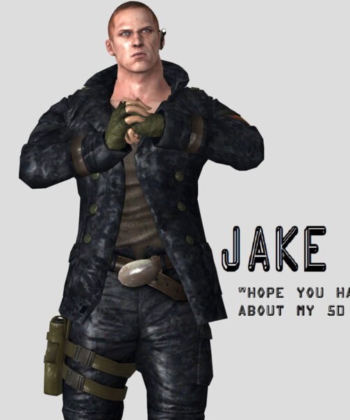 Jake Muller Resident Evil 6 Double Breasted Jacket - Image 2