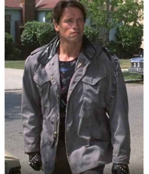 T-800 Terminator M-65 Field Cotton Jacket - Image 6