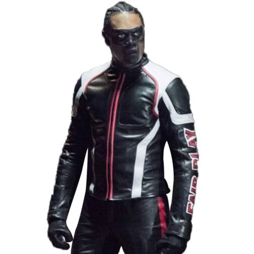 Arrow Fairplay Leather Jacket - Image 8