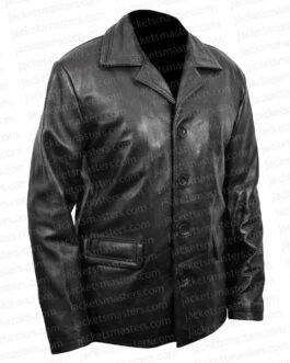 Arthur Morgan RDR2 Black Leather Blazer