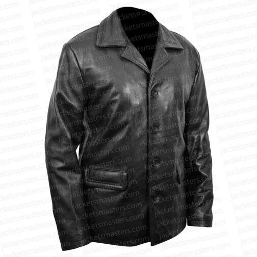 Arthur Morgan RDR2 Black Leather Blazer