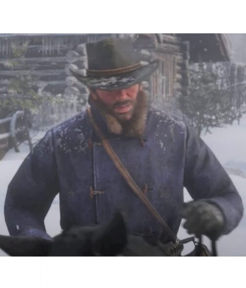 Arthur Morgan Red Dead Redemption 2 Denim Coat - Image 12