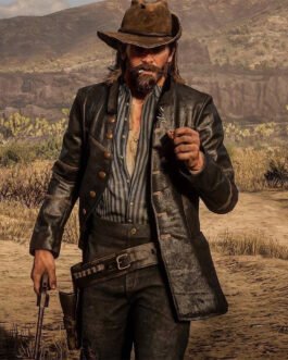 Arthur Morgan RDR2 Brown Leather Coat