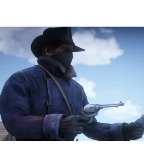 Arthur Morgan Red Dead Redemption 2 Denim Coat - Image 9