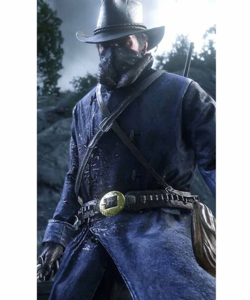 Arthur Morgan Red Dead Redemption 2 Denim Coat - Image 5