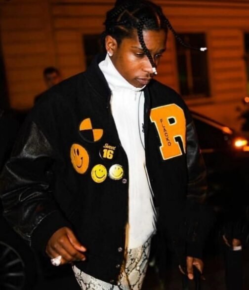 ASAP Rocky Flacko Testing in Progress Varsity Jacket - Image 8