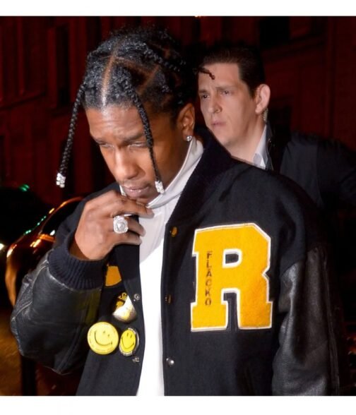 ASAP Rocky Flacko Testing in Progress Varsity Jacket - Image 10