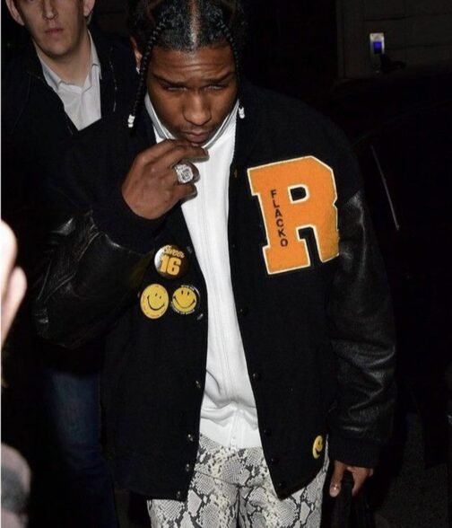 ASAP Rocky Flacko Testing in Progress Varsity Jacket - Image 5