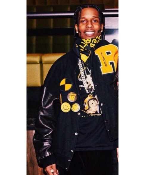 ASAP Rocky Flacko Testing in Progress Varsity Jacket - Image 14