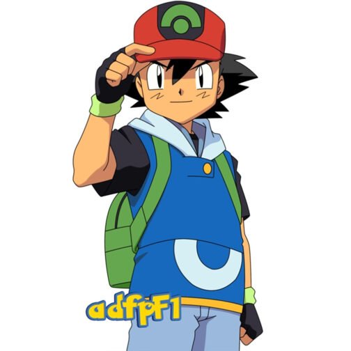 Ash Ketchum Pokemon Cotton Blue Vest - Image 11