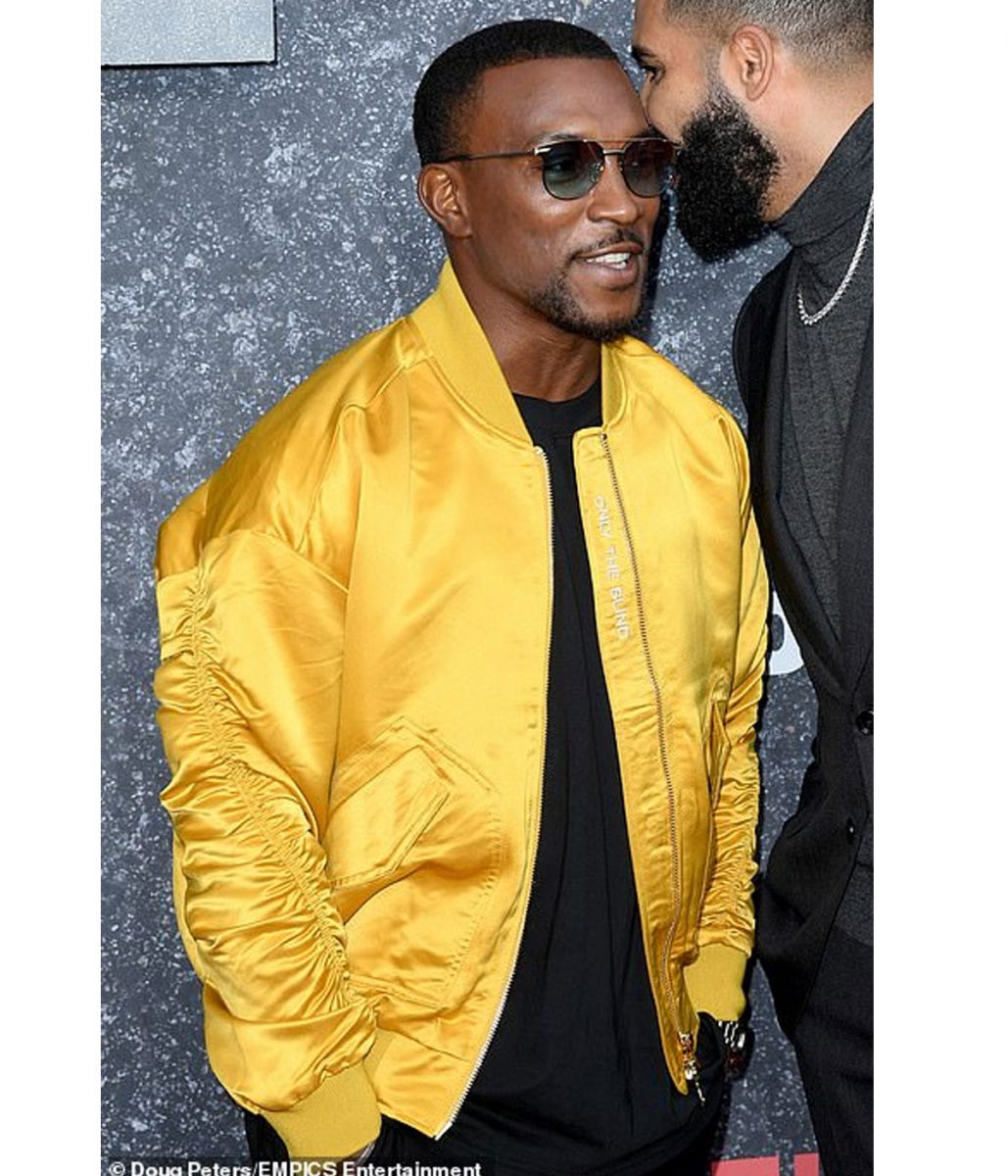 Ashley Walters Top Boy Season 3 Bomber Yellow Jacket - Image 6