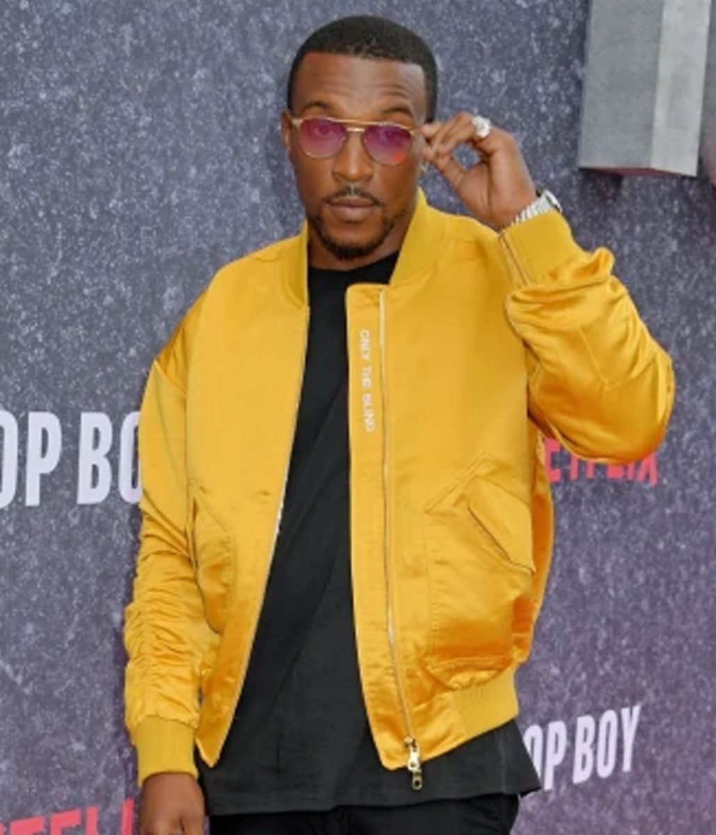 Ashley Walters Top Boy Season 3 Bomber Yellow Jacket - Image 7