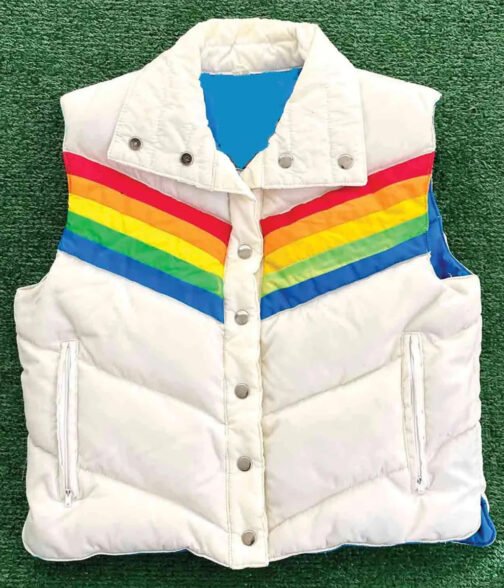 Ashton Kutcher That 70s Show Puffer Vest - Image 3