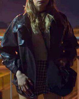 As the Crow Flies Miray Daner Black Leather Jacket