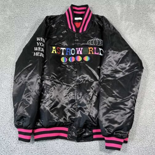 Astro World Travis Scott Bomber Jacket - Image 3