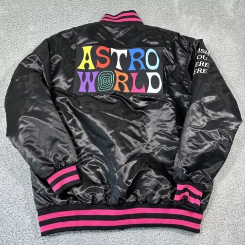 Astro World Travis Scott Bomber Jacket - Image 4