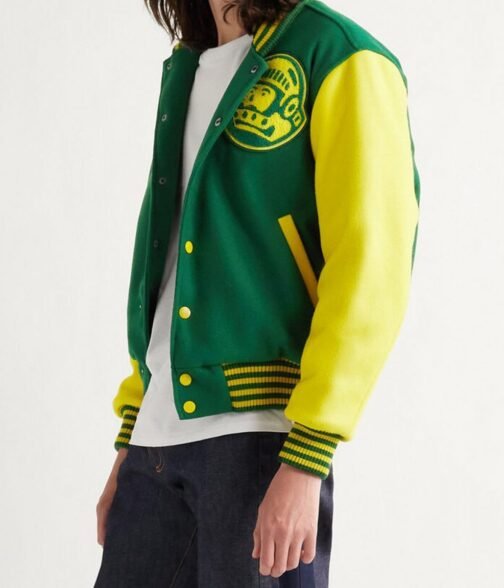 Billionaire Boys Club Appliquéd Felt Varsity Jacket - Image 3