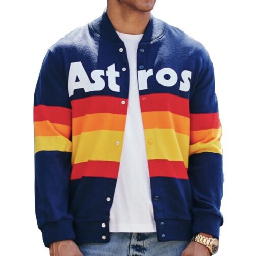 Houston Astros 1986 Blue Bomber Sweater - Image 13