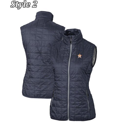Houston Astros Quilted Puffer Full-Zip Vest - Image 20