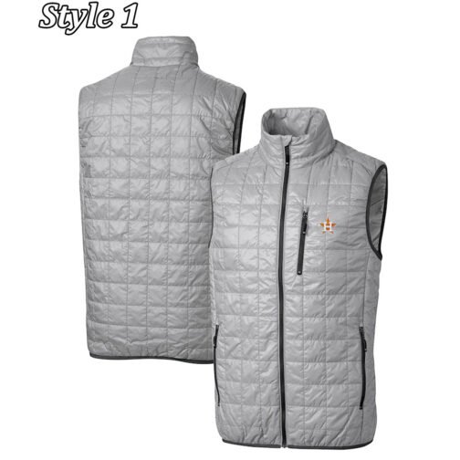 Houston Astros Quilted Puffer Full-Zip Vest - Image 17
