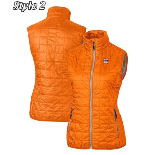 Houston Astros Quilted Puffer Full-Zip Vest - Image 18