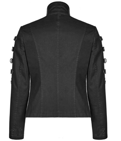 Asylum Punk Rave Gothic Cotton Jacket - Image 3